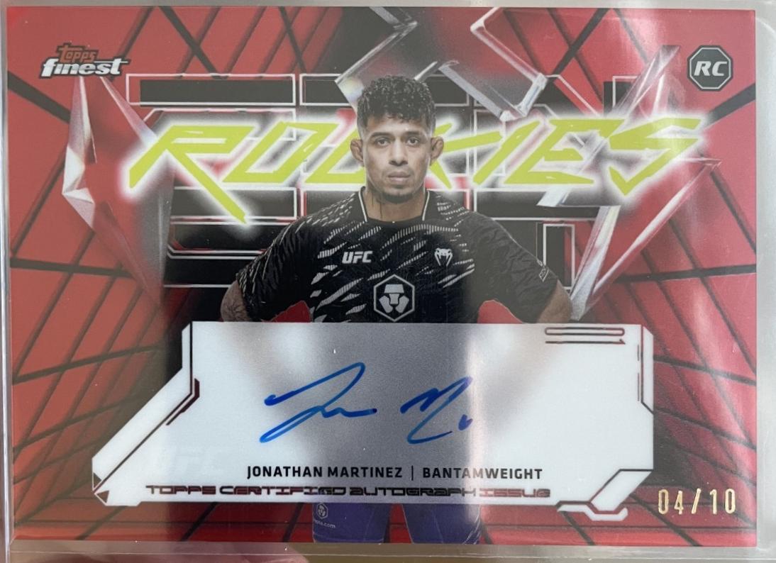 Jonathan Martinez [Red Black Vapor Refractor] #FRA-JM