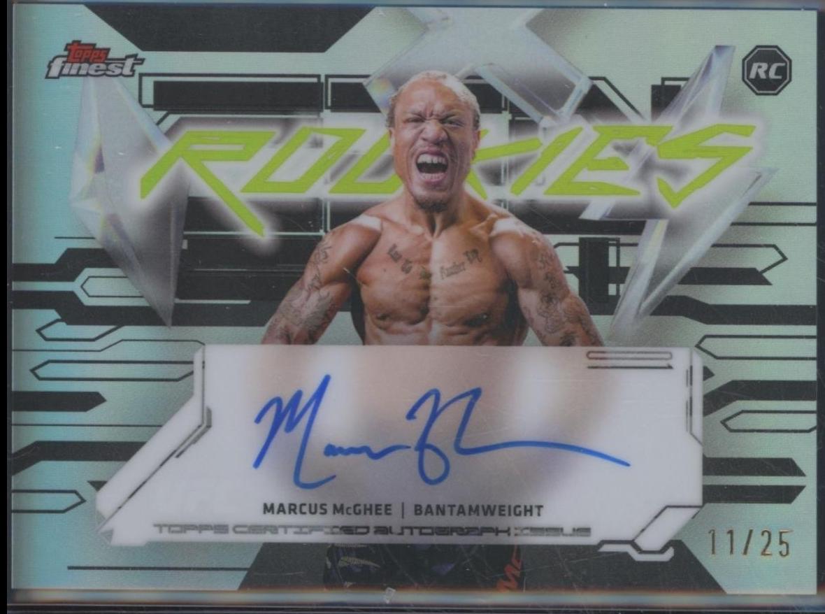 Marcus McGhee [Black Refractor] #FRA-ME