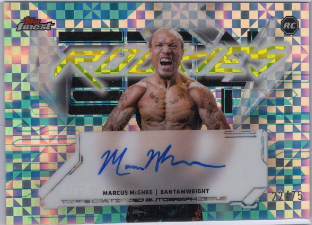 Marcus McGhee [Blue Checkerboard Refractor] #FRA-ME