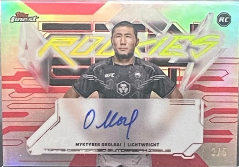 Myktybek Orolbai [Red Refractor] #FRA-MO