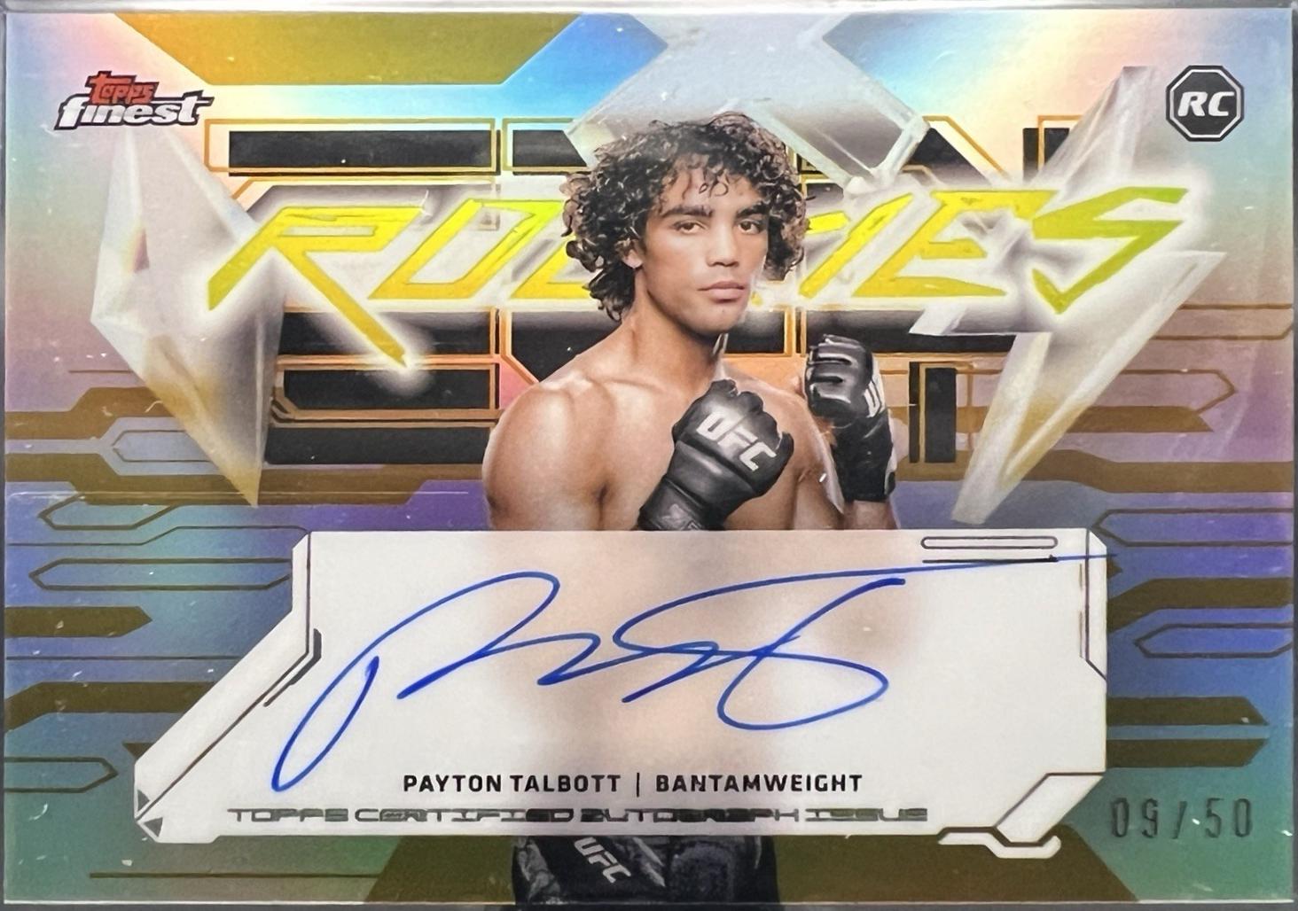 Payton Talbott [Gold Refractor] #FRA-PT