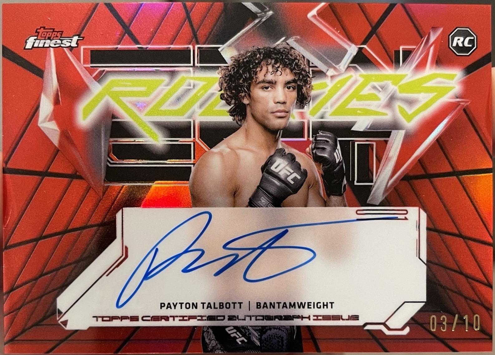 Payton Talbott [Red Black Vapor Refractor] #FRA-PT
