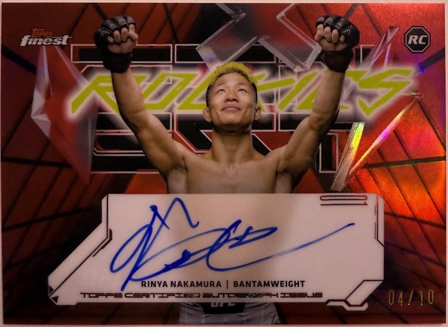 Rinya Nakamura [Red Black Vapor Refractor] #FRA-RN