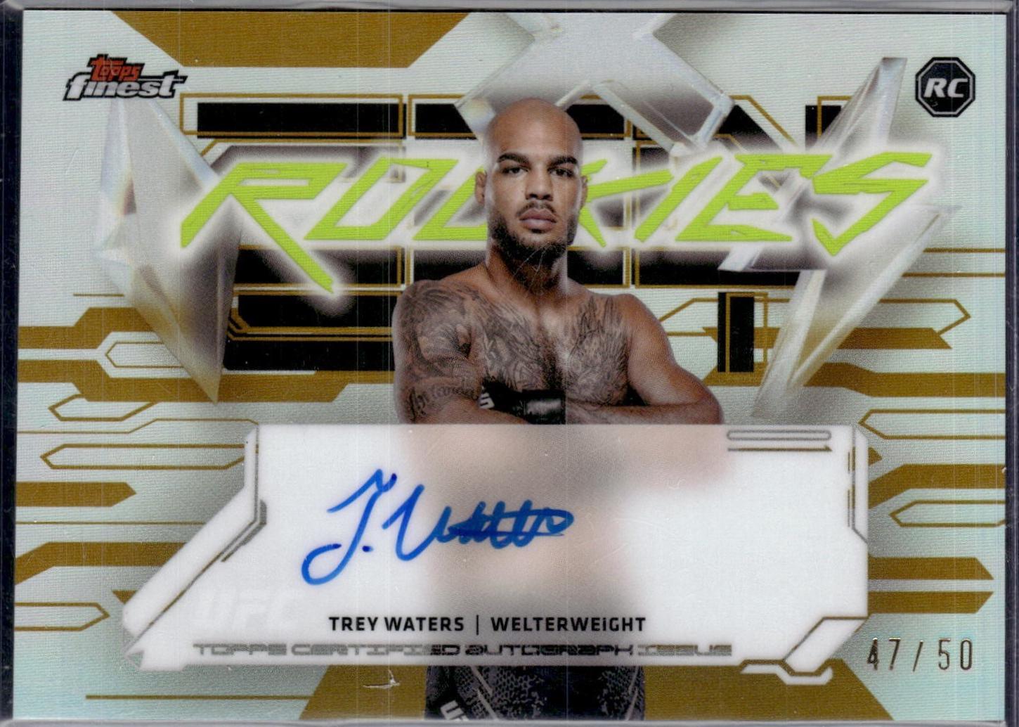 Trey Waters [Gold Refractor] #FRA-TW