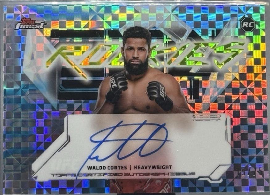 Waldo Cortes [Blue Checkerboard Refractor] #FRA-WA
