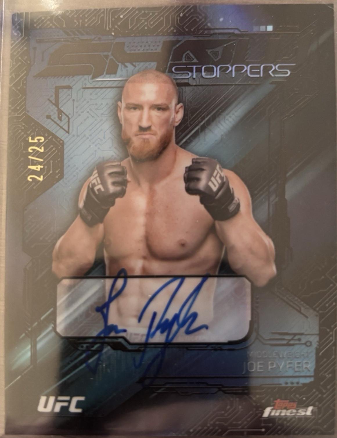 Joe Pyfer [Black Refractor] #SSA-JP