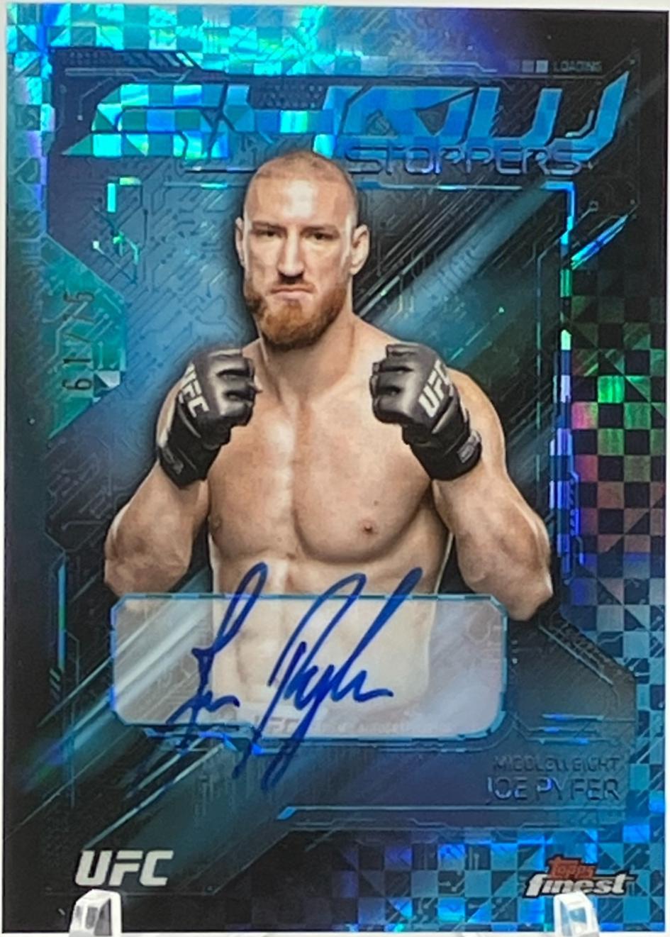 Joe Pyfer [Blue Checkerboard Refractor] #SSA-JP