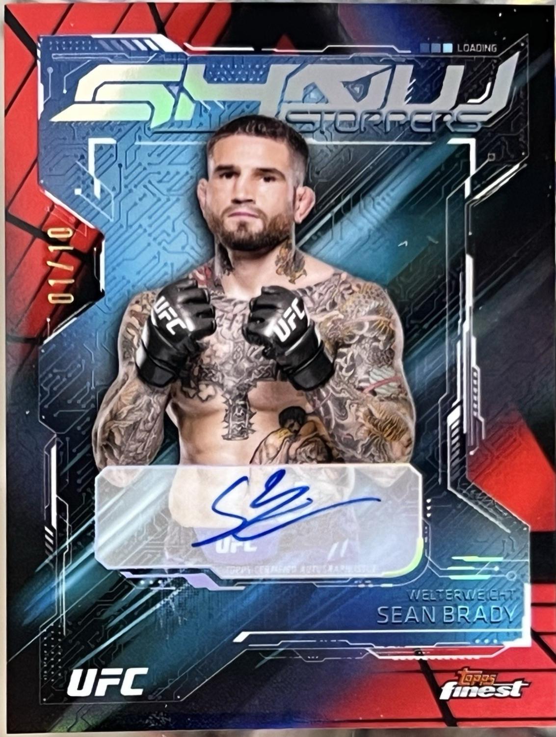 Sean Brady [Red Black Vapor Refractor] #SSA-SB