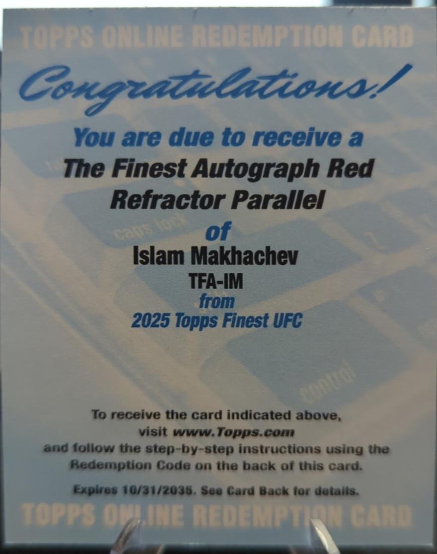 Islam Makhachev [Red Refractor] #TFA-IM