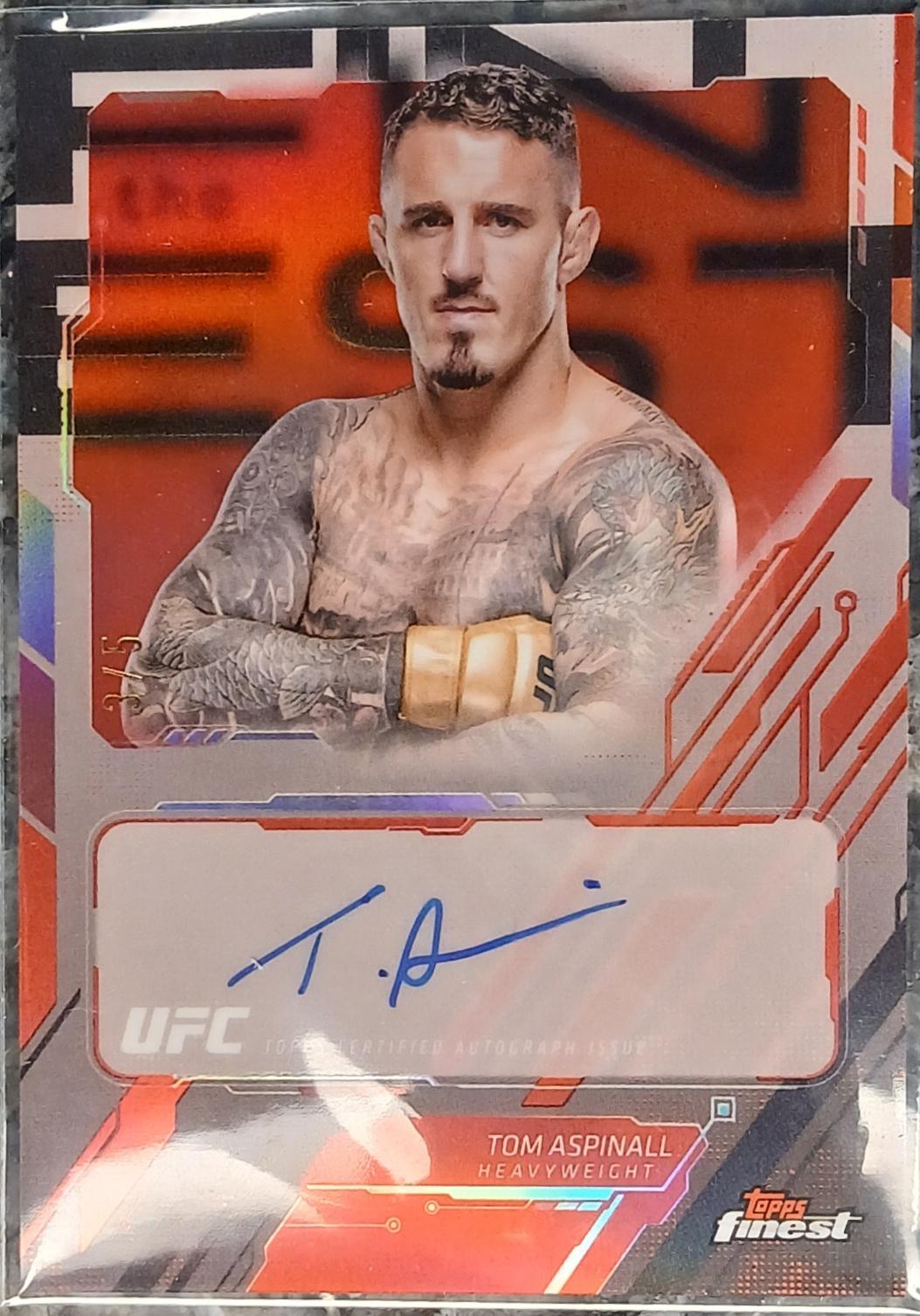 Tom Aspinall [Red Refractor] #TFA-TA
