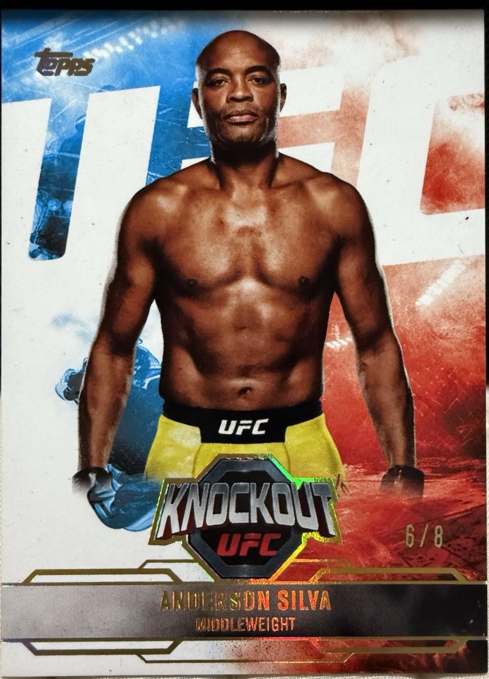 Anderson Silva [Holo Gold] #34