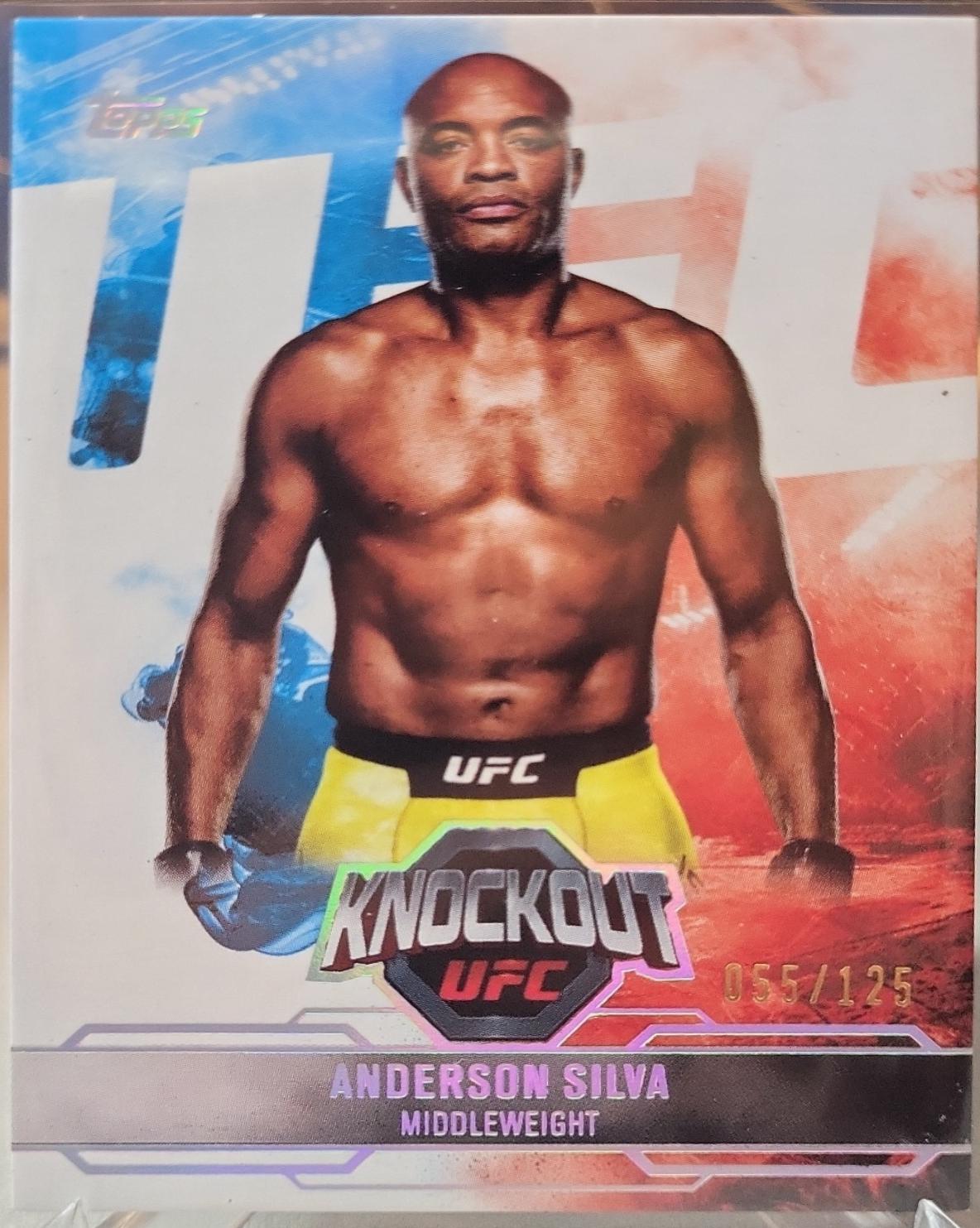 Anderson Silva [Holo Silver] #34