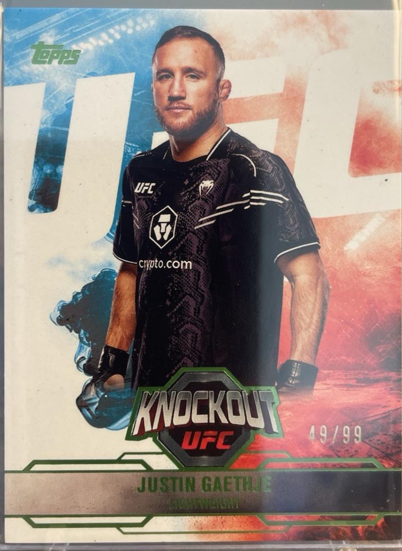 Justin Gaethje [Lime Green] #88