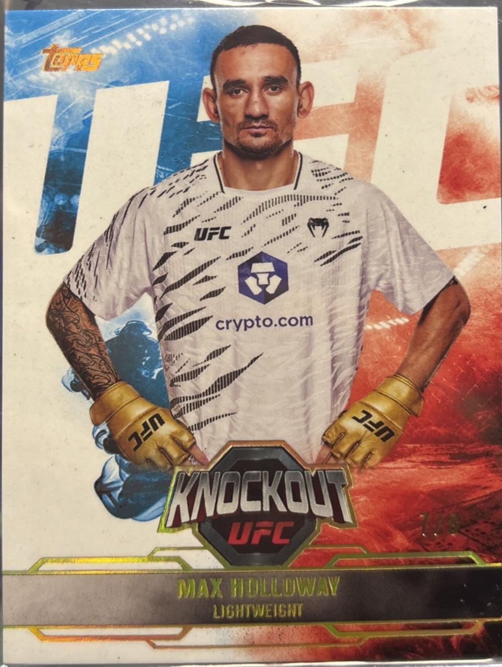 Max Holloway [Holo Gold] #56