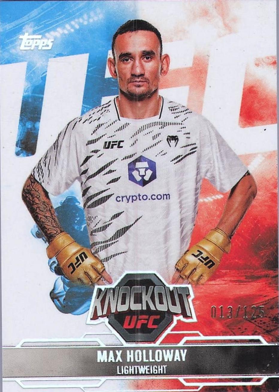 Max Holloway [Holo Silver] #56