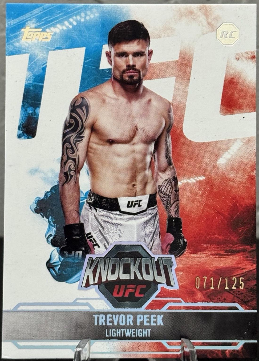 Trevor Peek [Holo Silver] #80