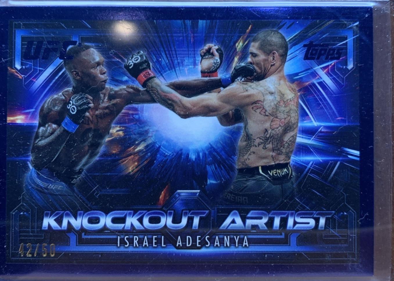 Israel Adesanya [Blue] #KA-5