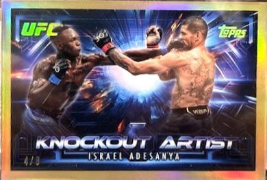 Israel Adesanya [Gold] #KA-5