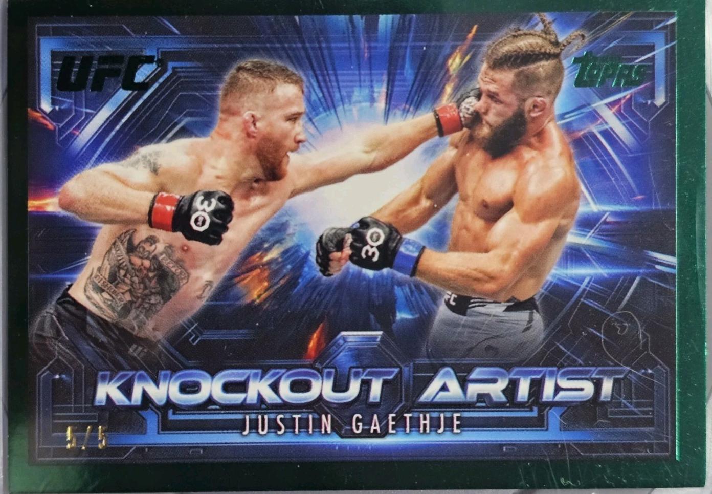 Justin Gaethje [Emerald] #KA-20