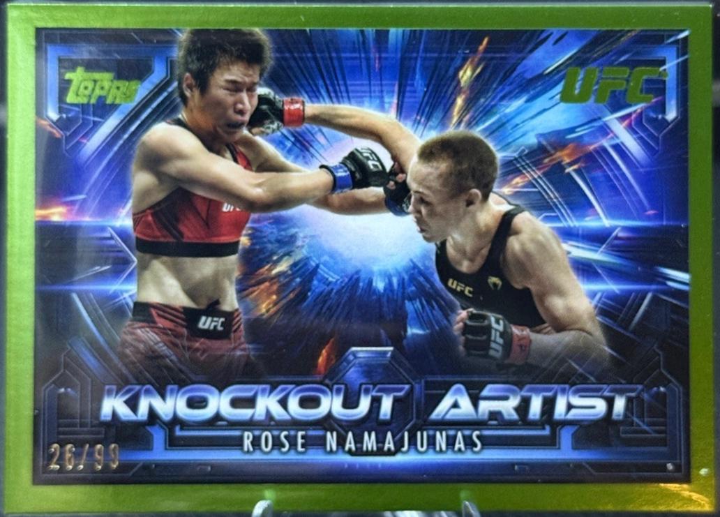 Rose Namajunas [Lime Green] #KA-19