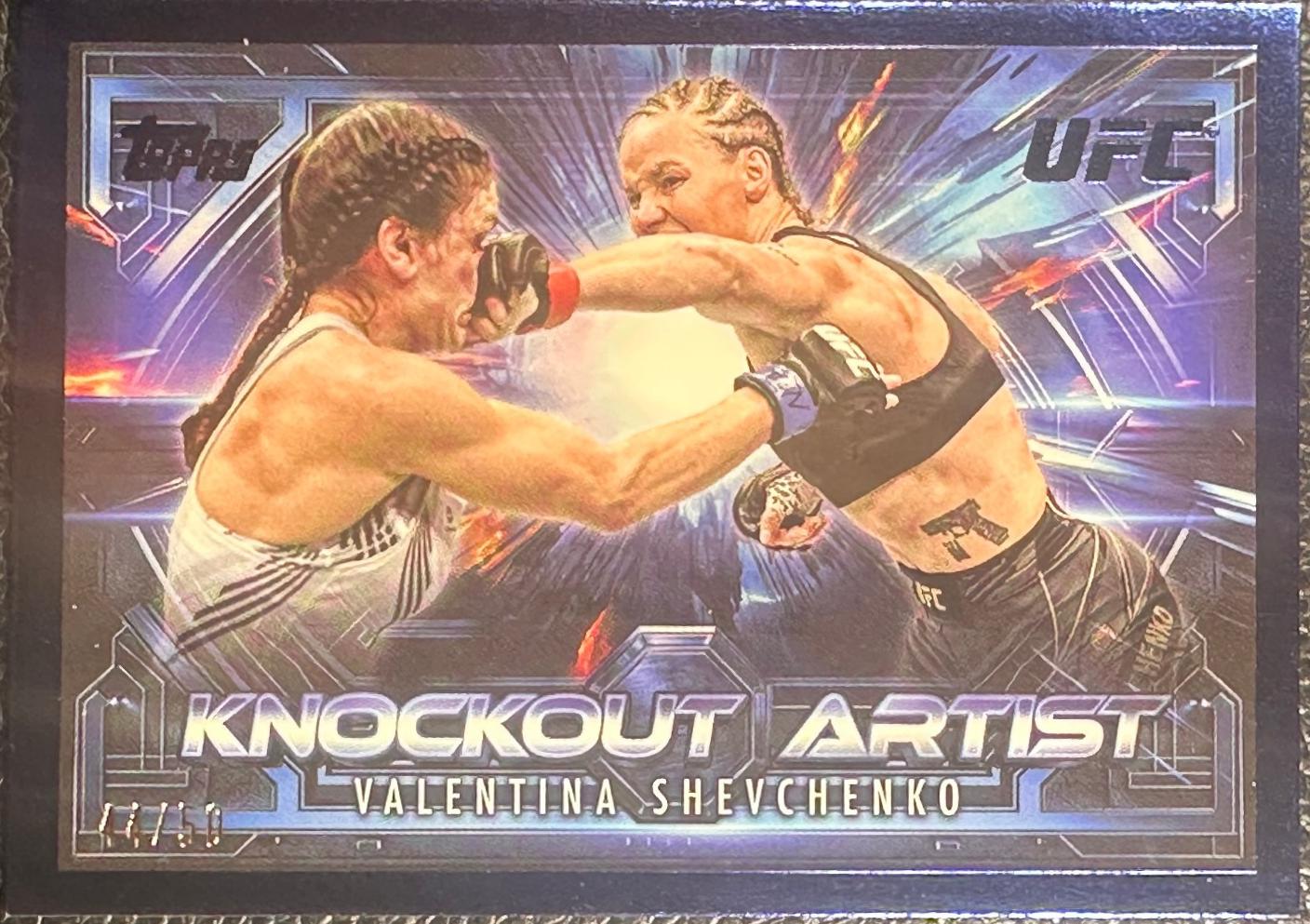 Valentina Shevchenko [Blue] #KA-13