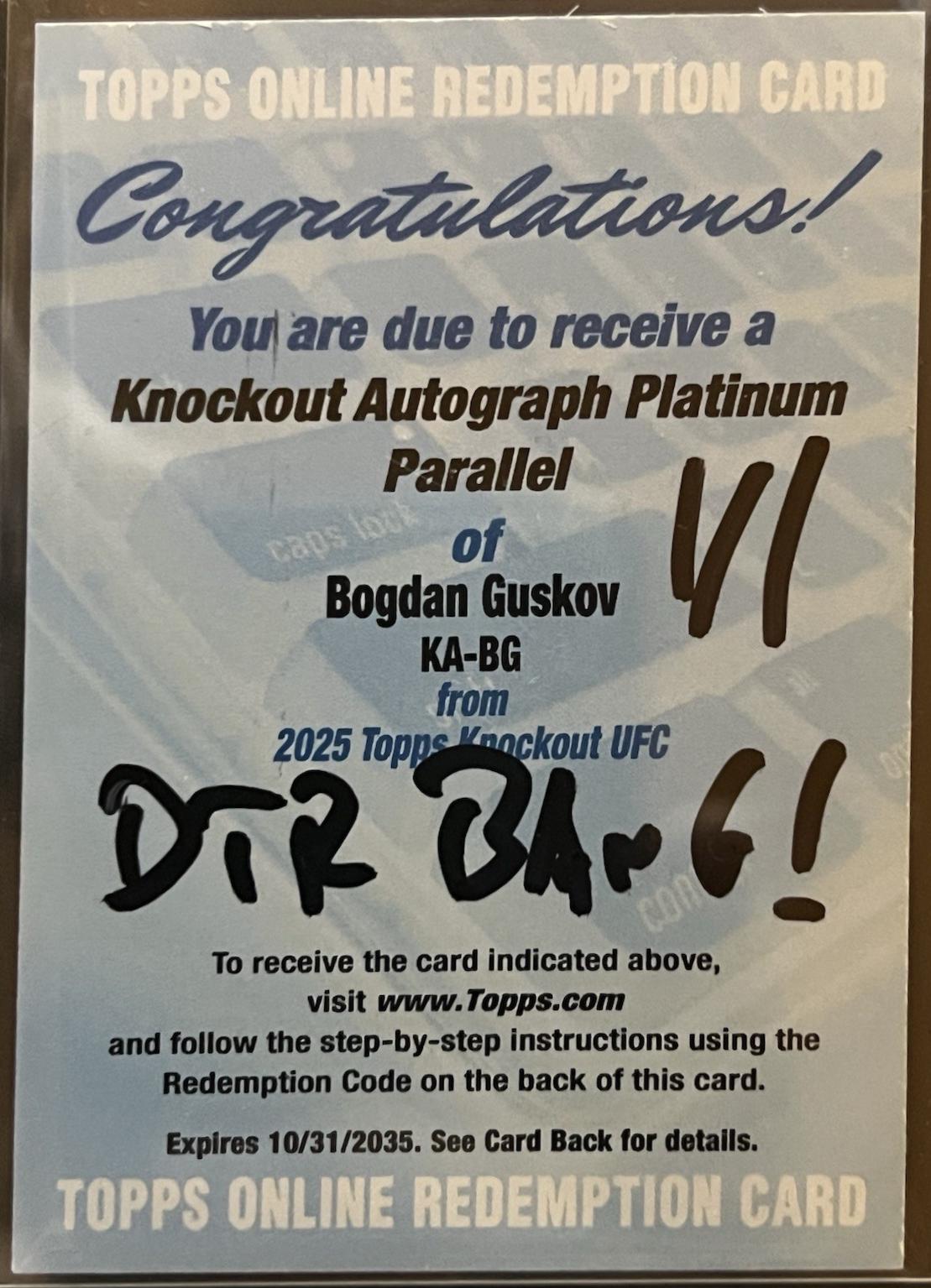 Bogdan Guskov [Platinum] #KA-BG