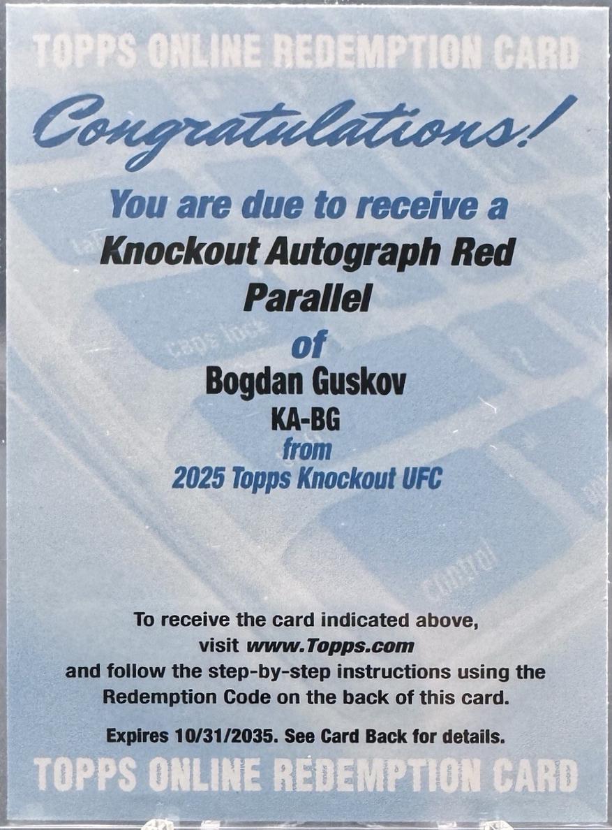 Bogdan Guskov [Red] #KA-BG