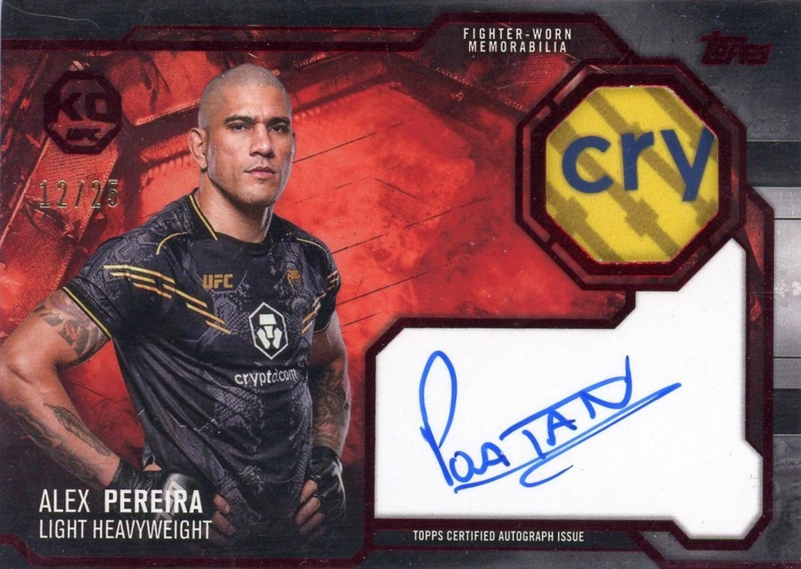 Alex Pereira [Red] #KAR-AP
