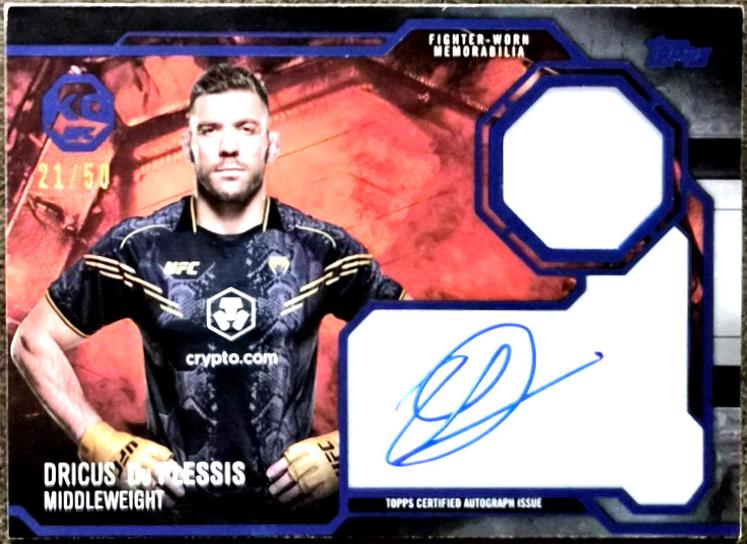 Dricus Du Plessis [Blue] #KAR-DD