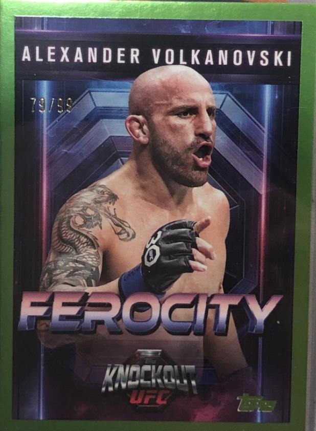 Alexander Volkanovski [Lime Green] #FE-9