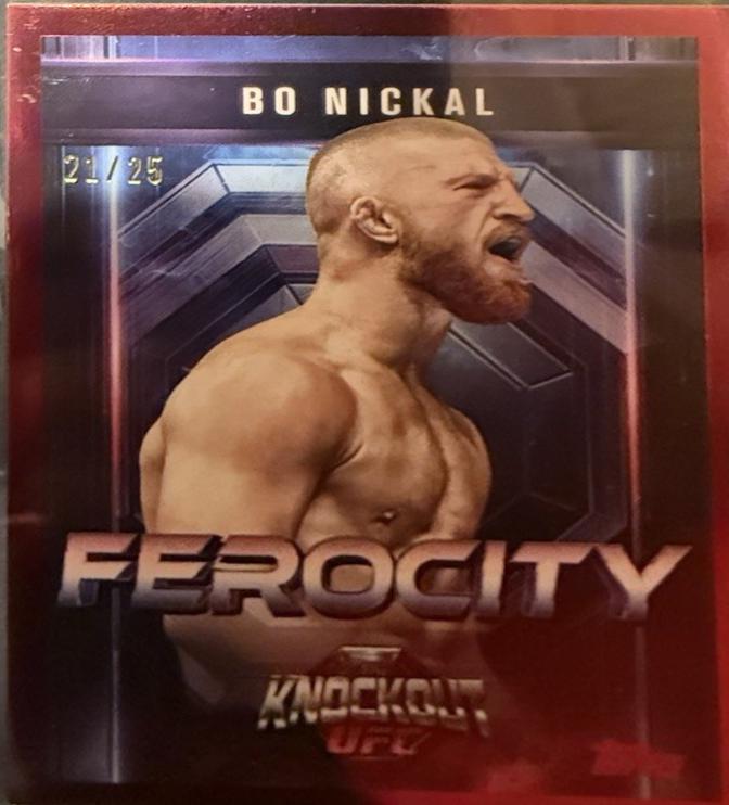 Bo Nickal [Red] #FE-22