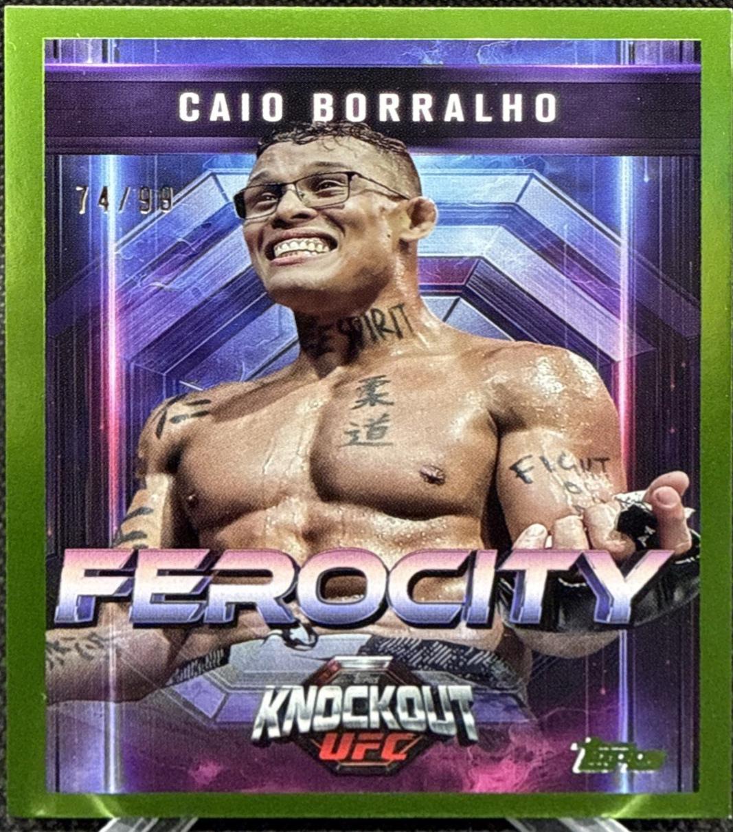 Caio Borralho [Lime Green] #FE-21