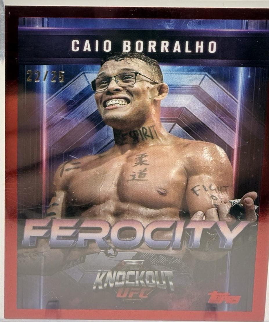 Caio Borralho [Red] #FE-21