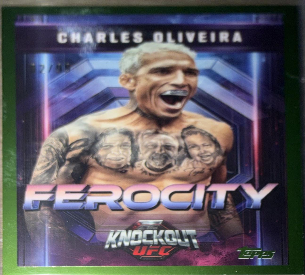 Charles Oliveira [Lime Green] #FE-7