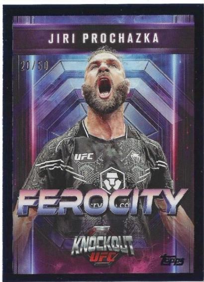 Jiri Prochazka [Blue] #FE-20