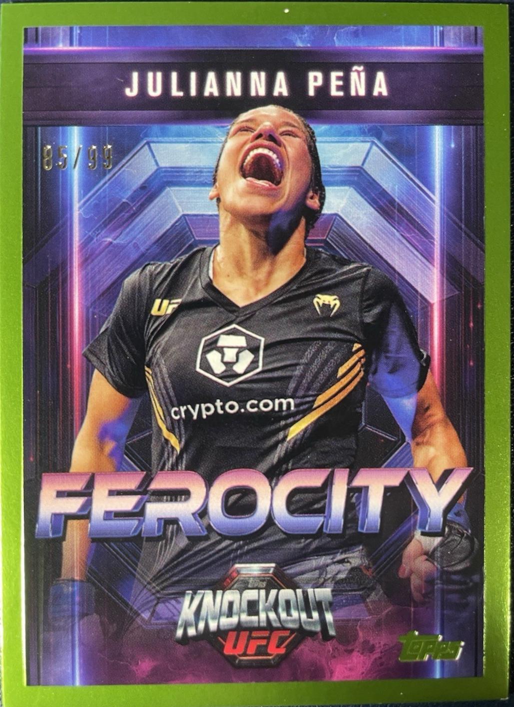 Julianna Pena [Lime Green] #FE-11