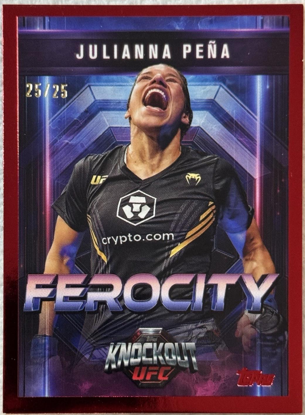 Julianna Pena [Red] #FE-11