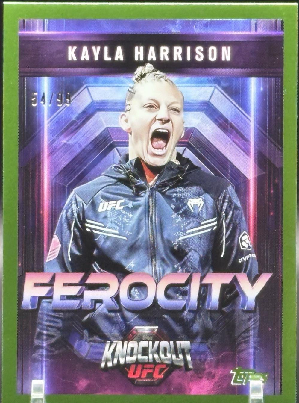 Kayla Harrison [Lime Green] #FE-15