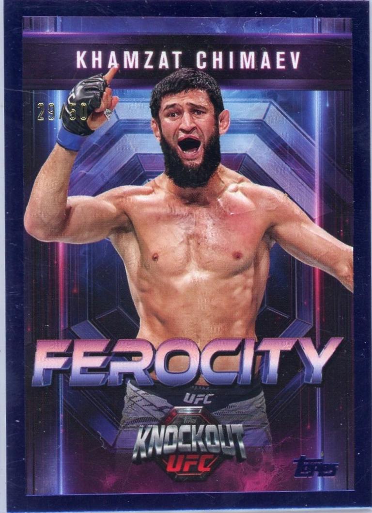 Khamzat Chimaev [Blue] #FE-1