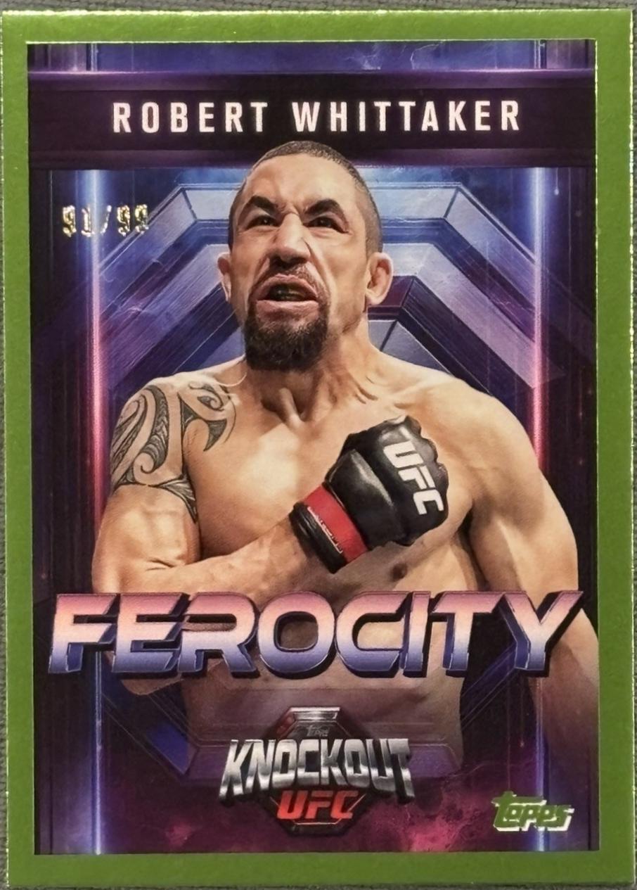 Robert Whittaker [Lime Green] #FE-16