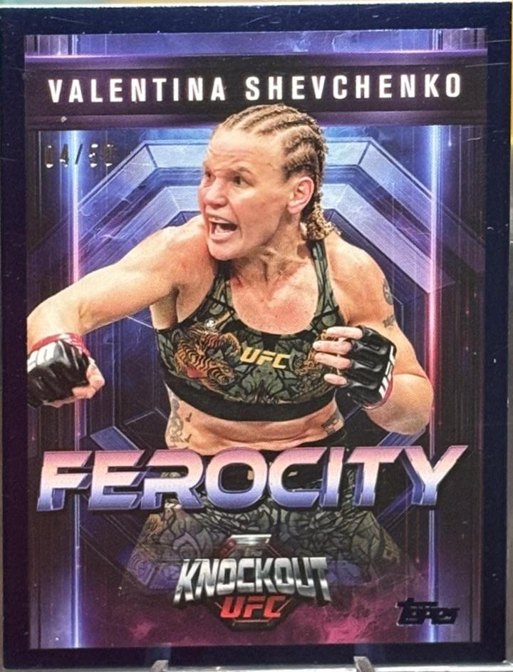 Valentina Shevchenko [Blue] #FE-27