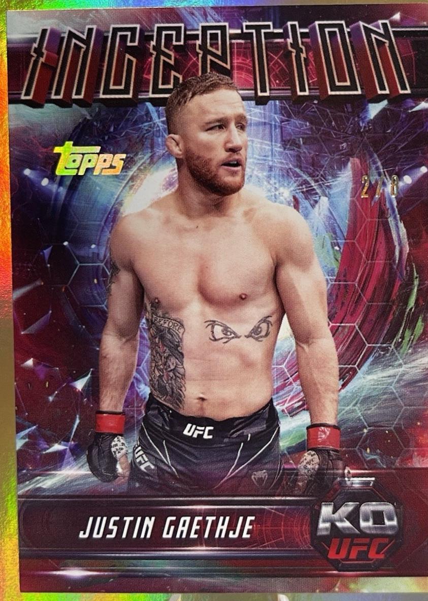Justin Gaethje [Gold] #IN-43