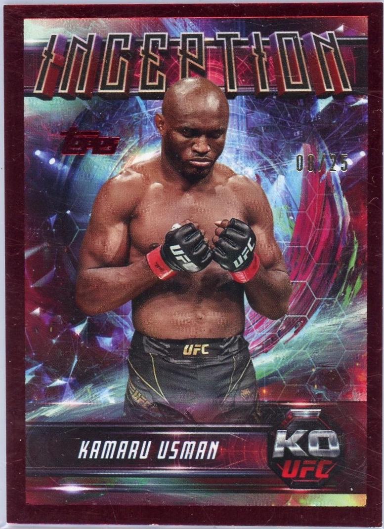 Kamaru Usman [Red] #IN-50