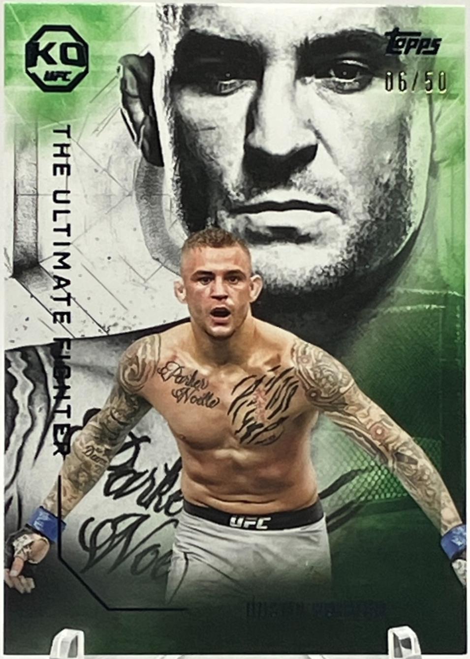 Dustin Poirier [Blue] #UF-14