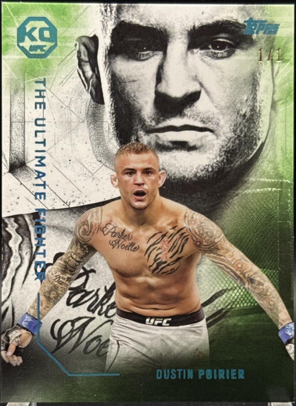 Dustin Poirier [Platinum] #UF-14