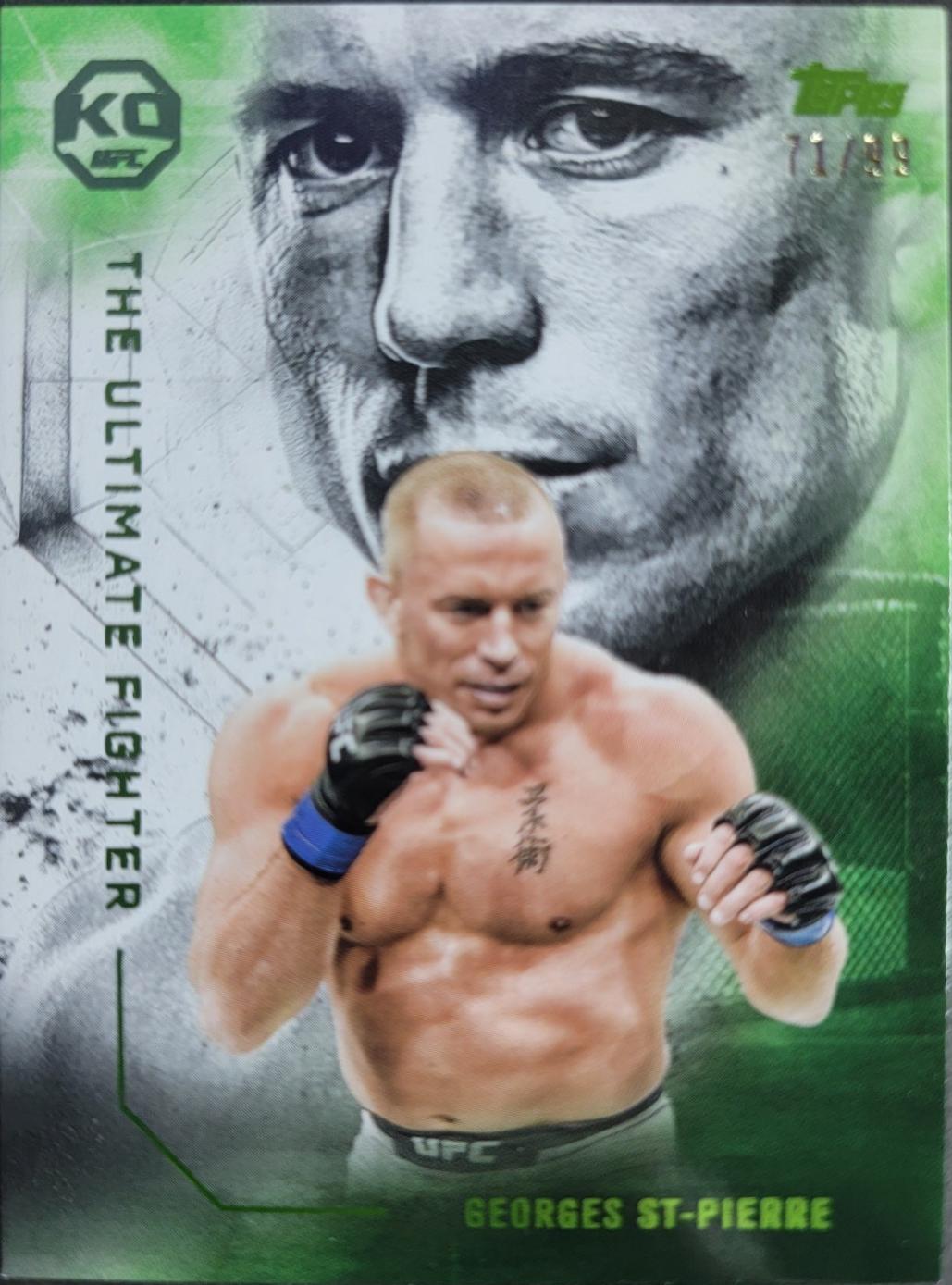 Georges St-Pierre [Lime Green] #UF-18