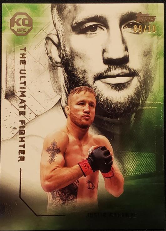 Justin Gaethje [Black] #UF-3