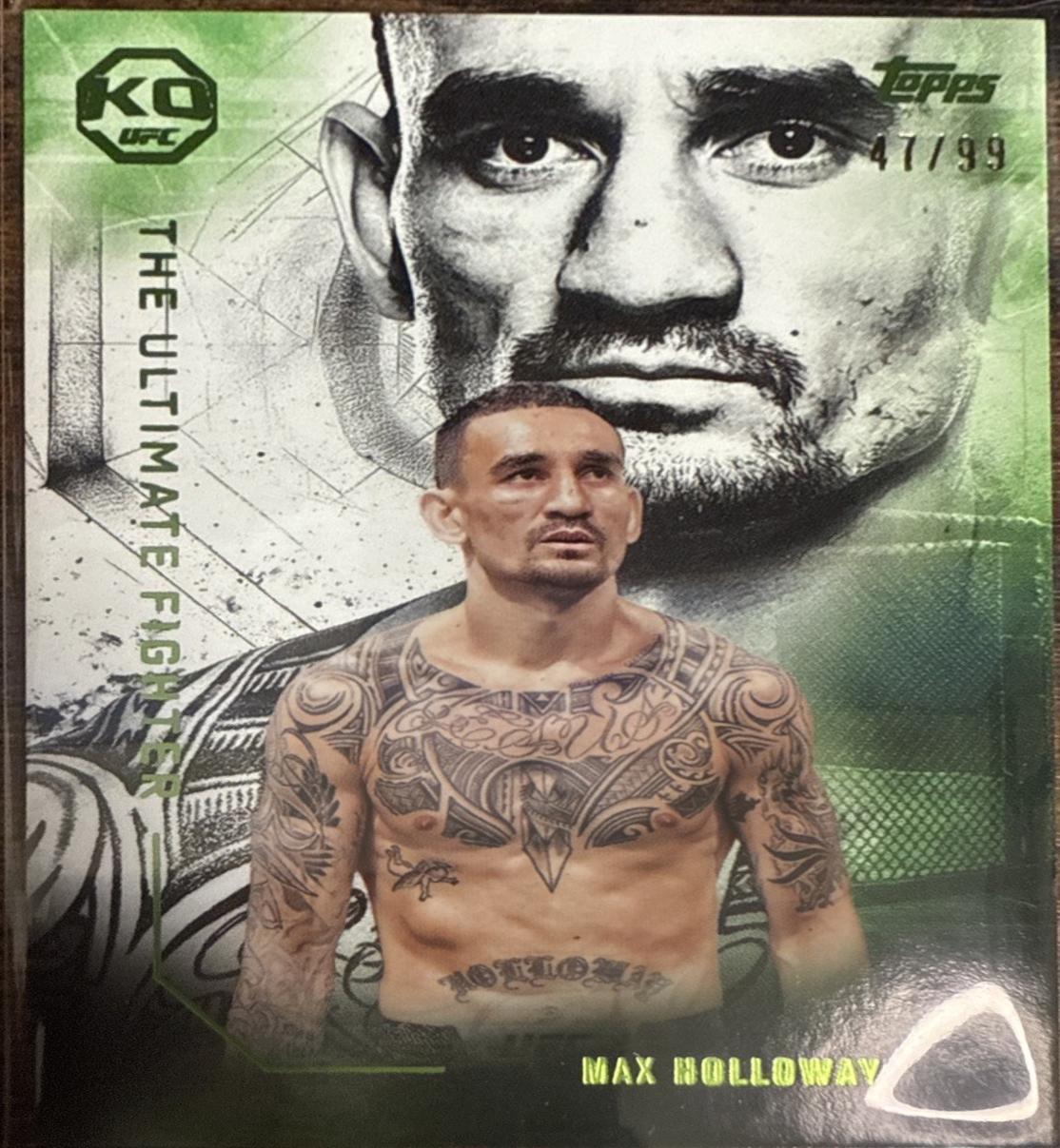 Max Holloway [Lime Green] #UF-1