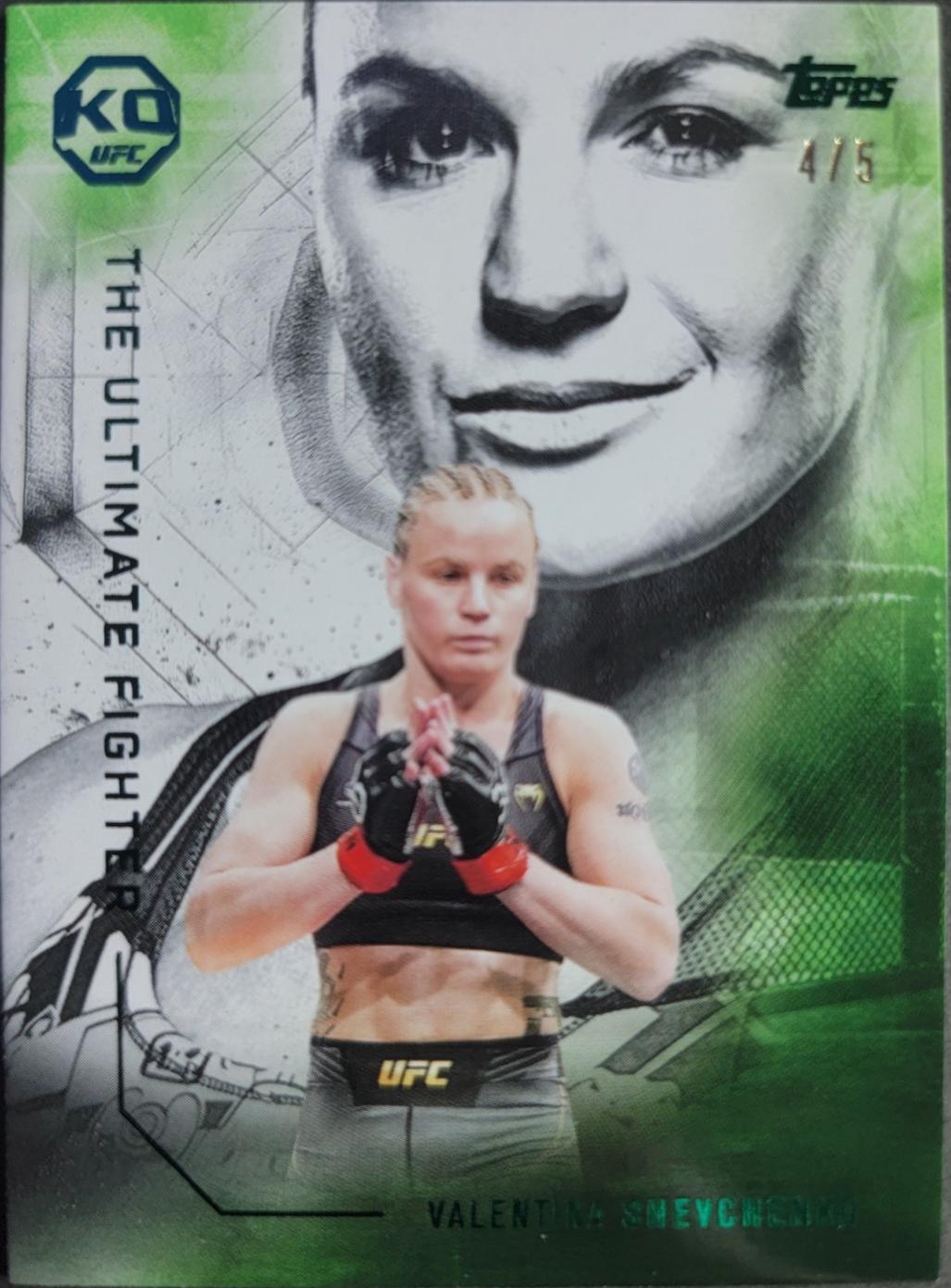 Valentina Shevchenko [Emerald] #UF-10