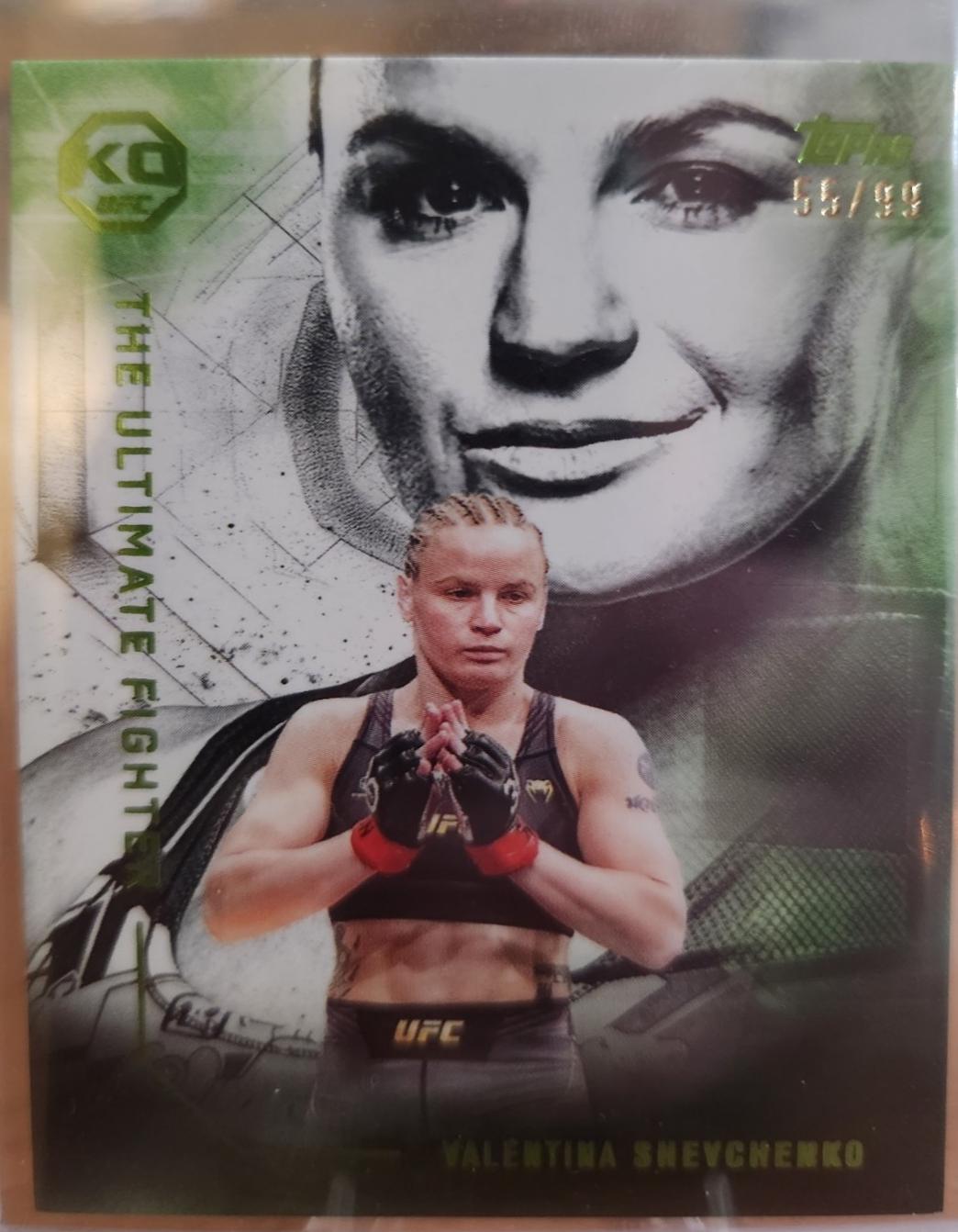 Valentina Shevchenko [Lime Green] #UF-10